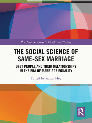 cover image of The Social Science of Same-Sex Marriage